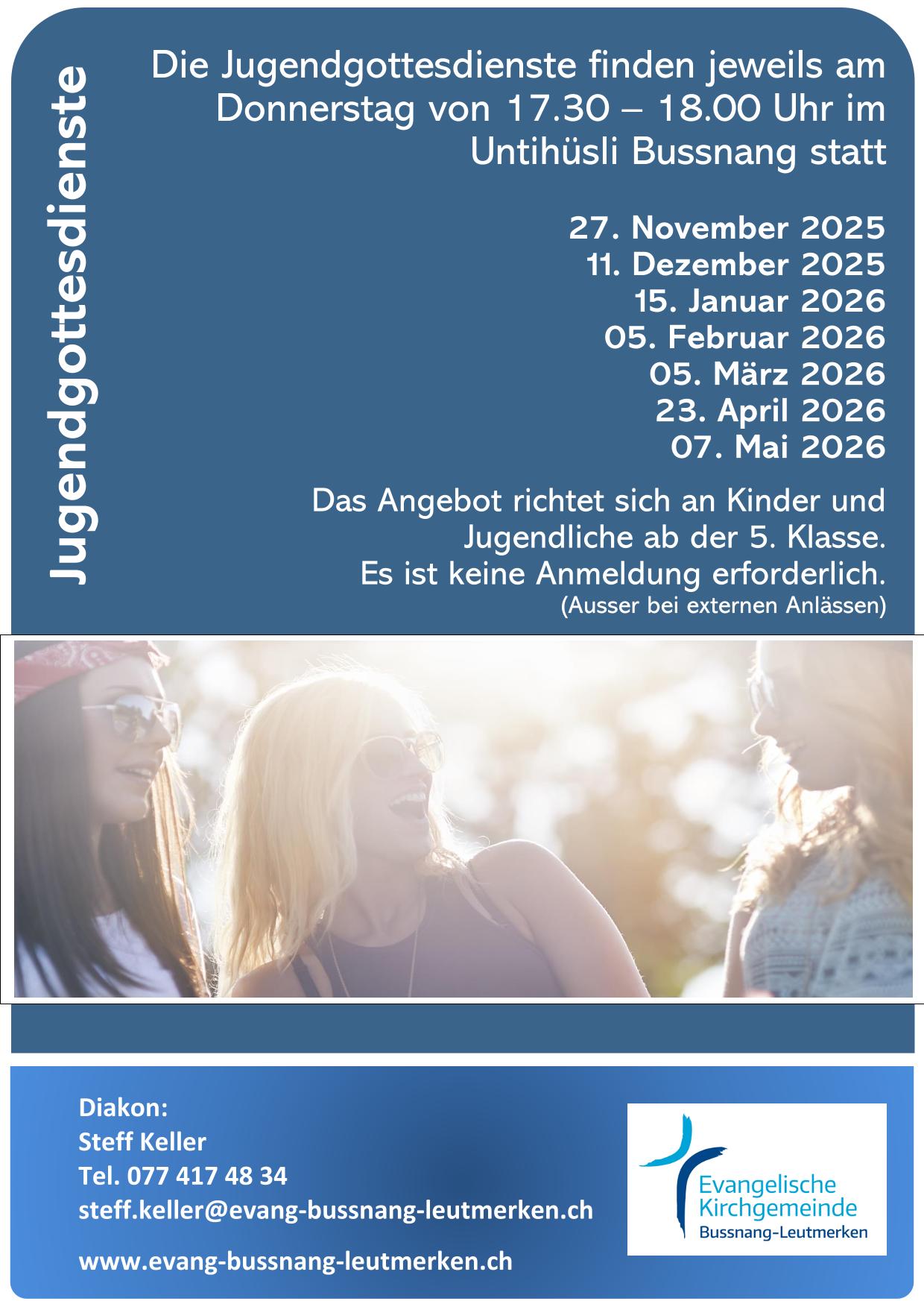 Jugendgottesdienst 2023 24