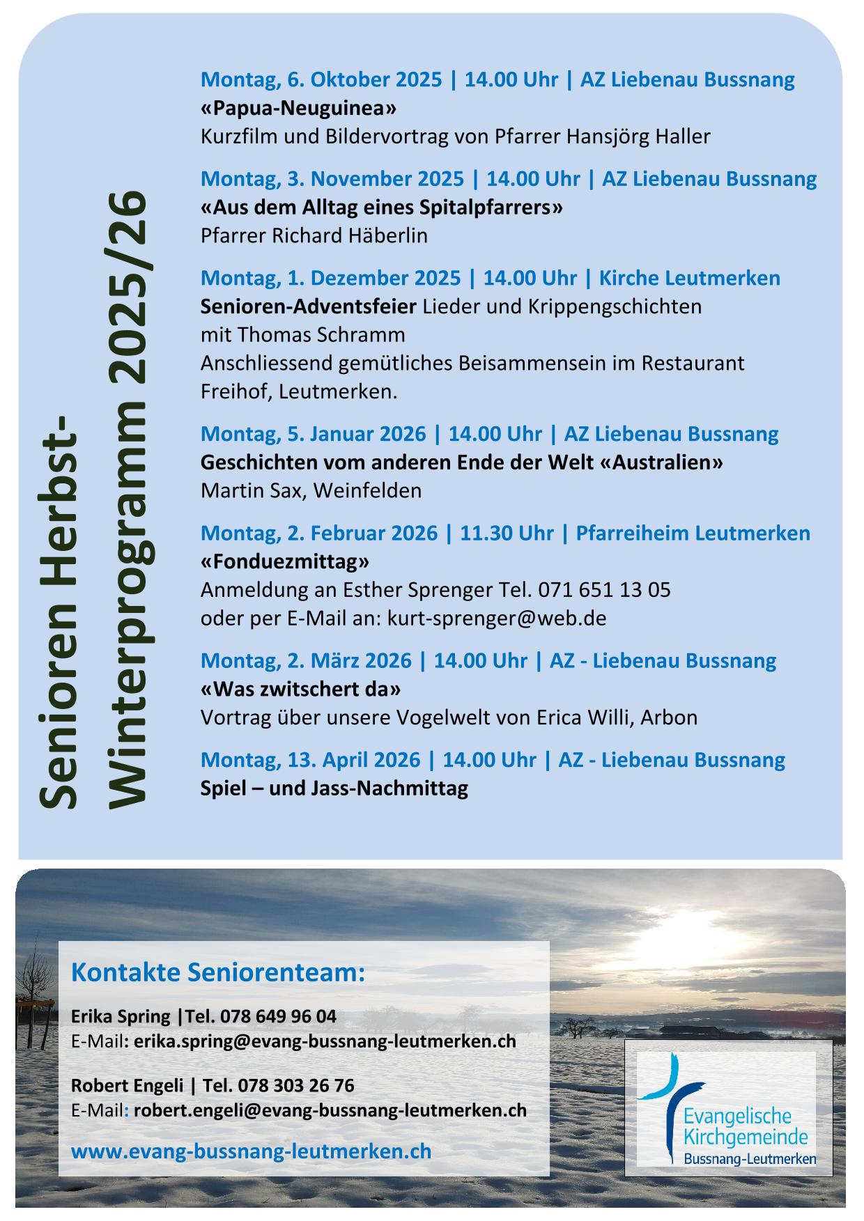 Senioren Sommer 2023